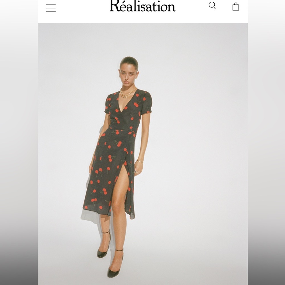 Realisation Par Teale dress cherry